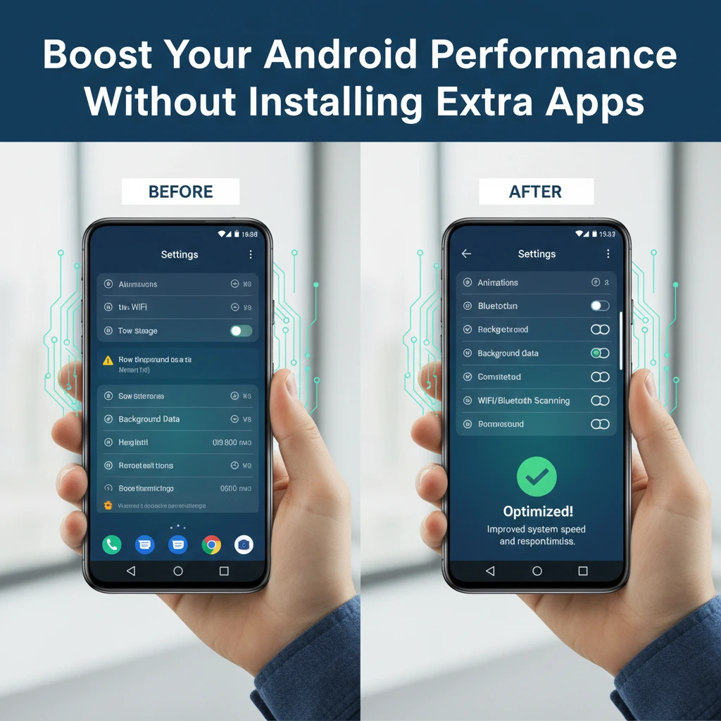 Boost Your Android Performance Without Installing Extra Apps
