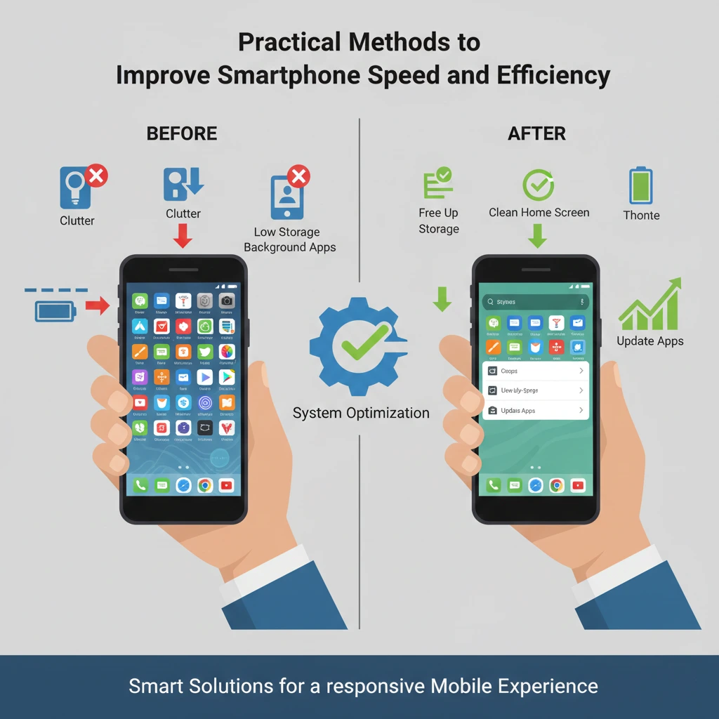 Practical Methods to Improve Smartphone Speed and Efficiency