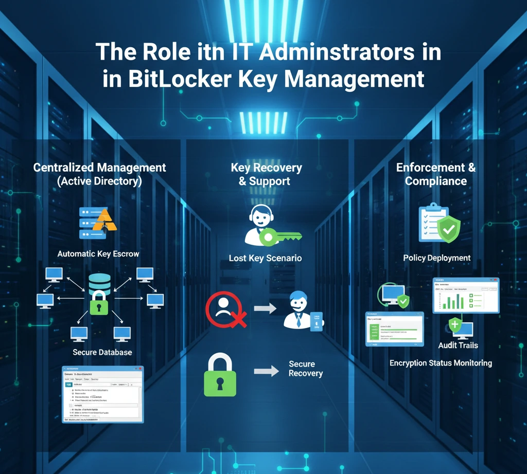 The Role of IT Administrators in BitLocker Key Management