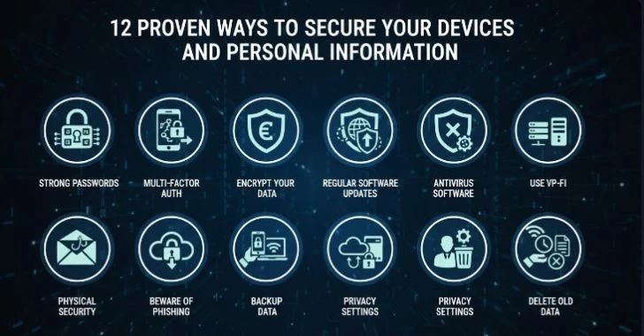 12 Proven Ways to Secure Your Devices and Personal Information