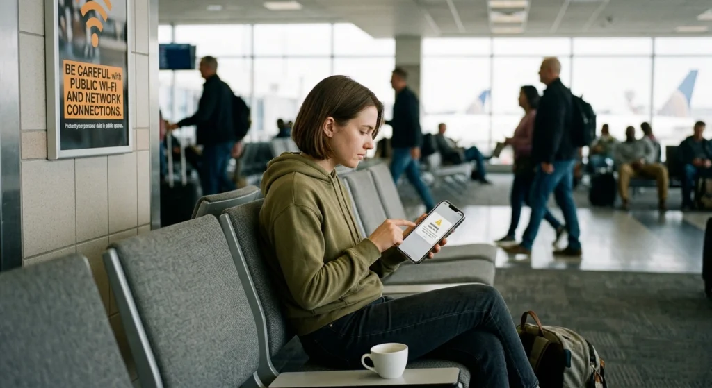 Be Careful with Public Wi-Fi and Network Connections