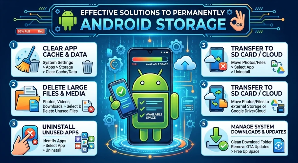 Effective Solutions to Permanently Fix Android Storage Effective Solutions to Permanently Fix Android Storage