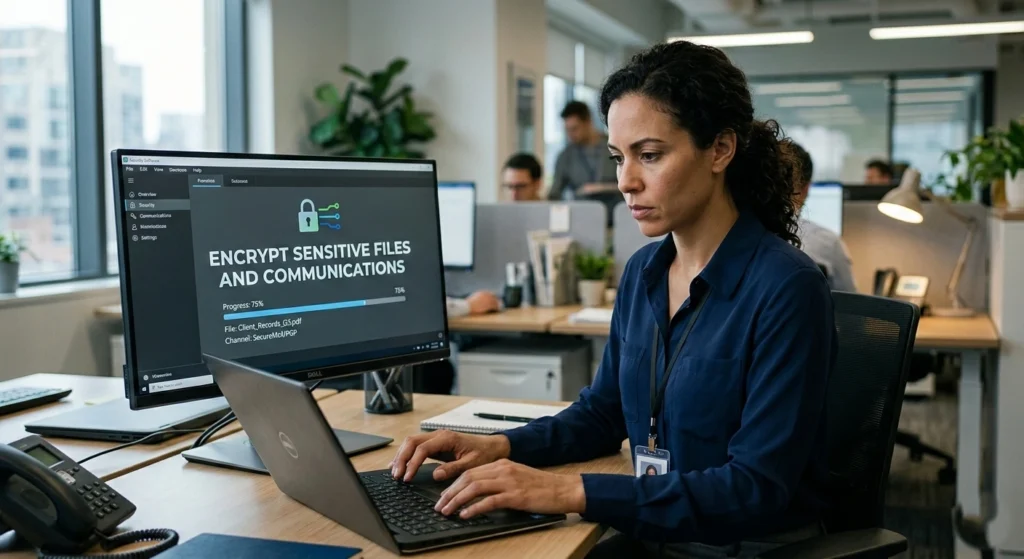 Encrypt Sensitive Files and Communications
