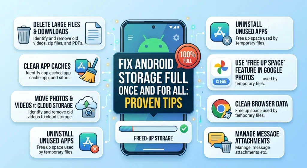 Fix Android Storage Full Once and For All Proven Tips Fix Android Storage Full Once and For All Proven Tips