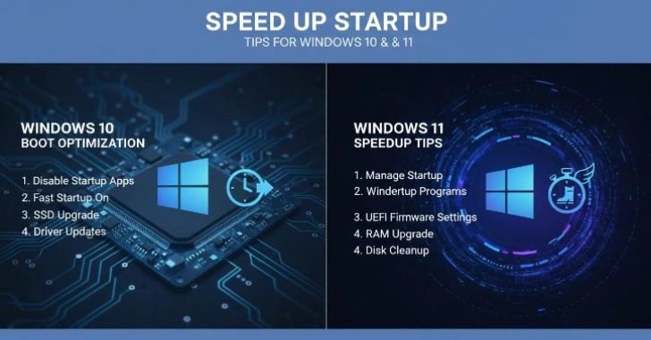 How to Make Windows 10 and 11 Boot Faster Tips to Speed Up Startup