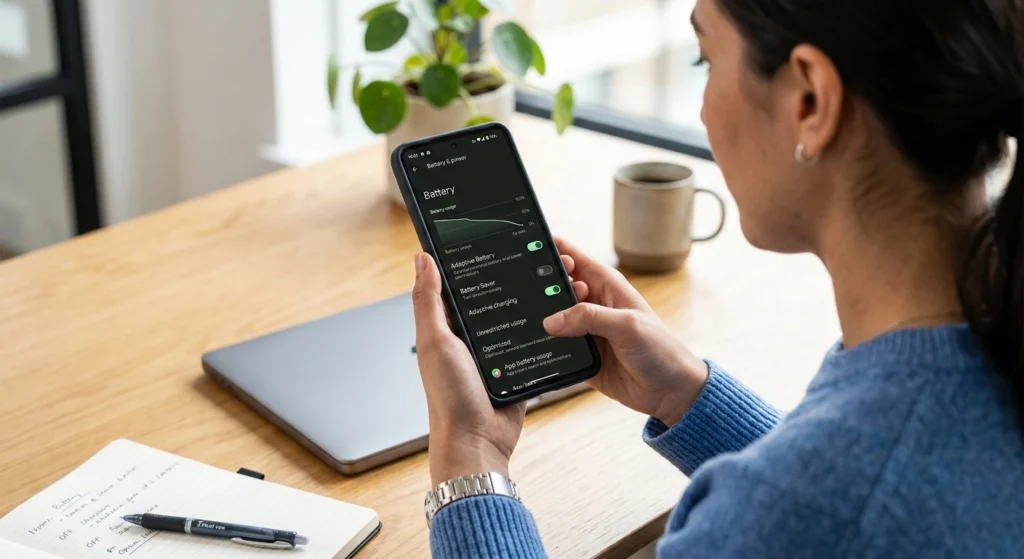 Optimize Battery and Power Settings Optimize Battery and Power Settings