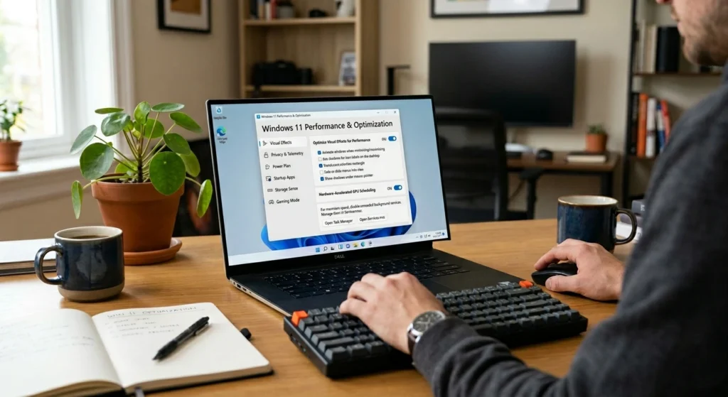 Optimize Windows 11 Visual Effects for Speed