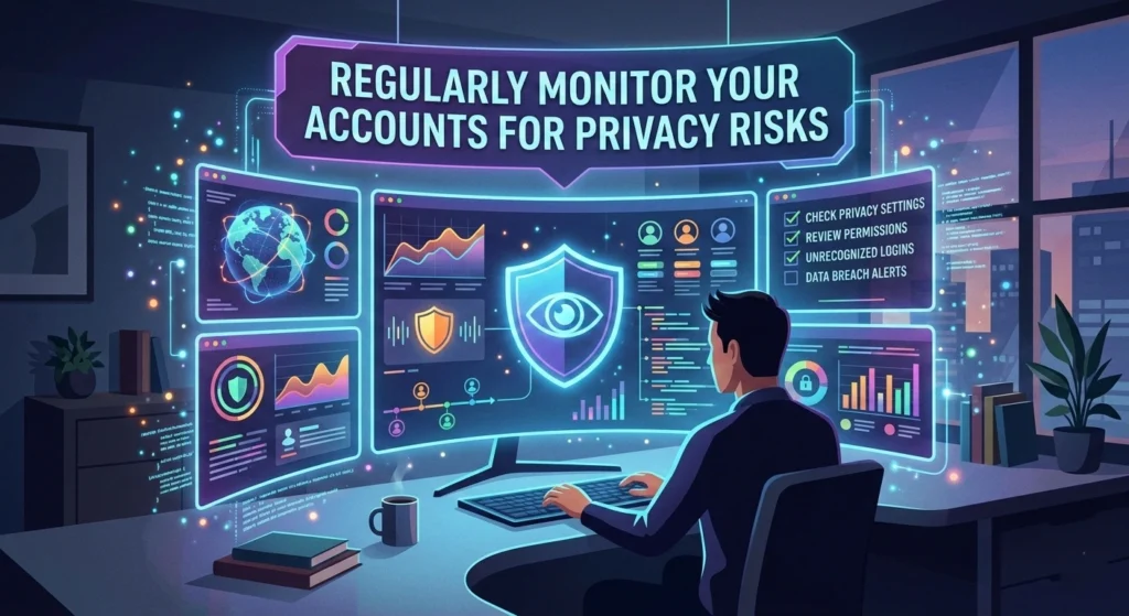 Regularly Monitor Your Accounts for Privacy Risks