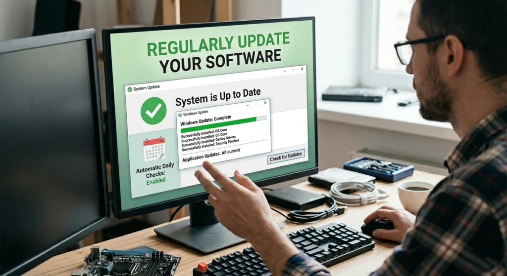 Regularly Update Your Software
