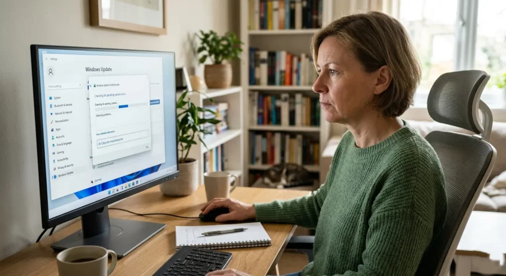 Run the Windows Update Troubleshooter Tool