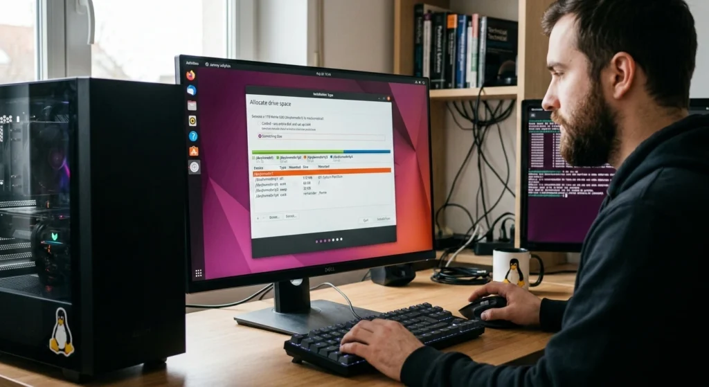 Setting Up Partitions for Linux Installation Setting Up Partitions for Linux Installation