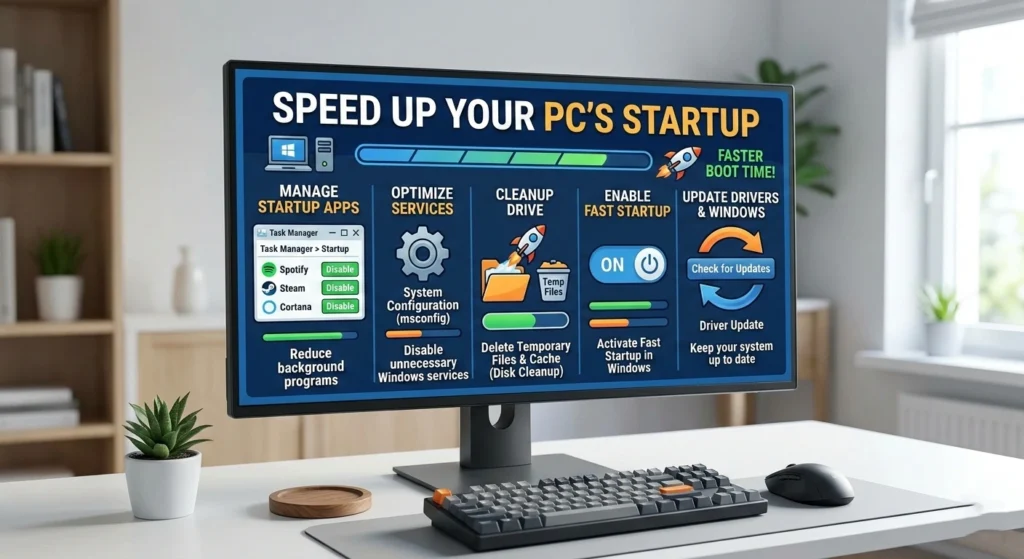 Speed Up Your PC’s Startup with Simple Tweaks Speed Up Your PC’s Startup with Simple Tweaks