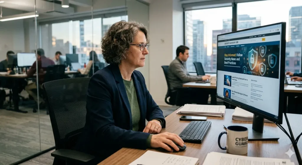 Stay Informed Follow Security News and Best Practices Stay Informed Follow Security News and Best Practices