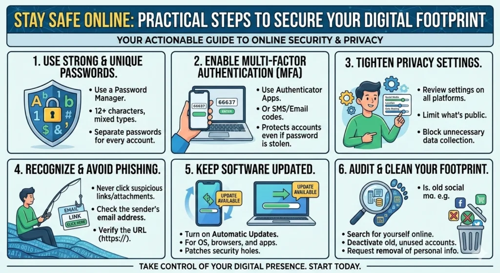 Stay Safe Online Practical Steps to Secure Your Digital Footprint