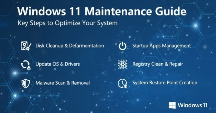 Windows 11 Maintenance Guide Key Steps to Optimize Your System