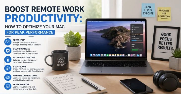 Boost Remote Work Productivity How to Optimize Your Mac for Peak Performance