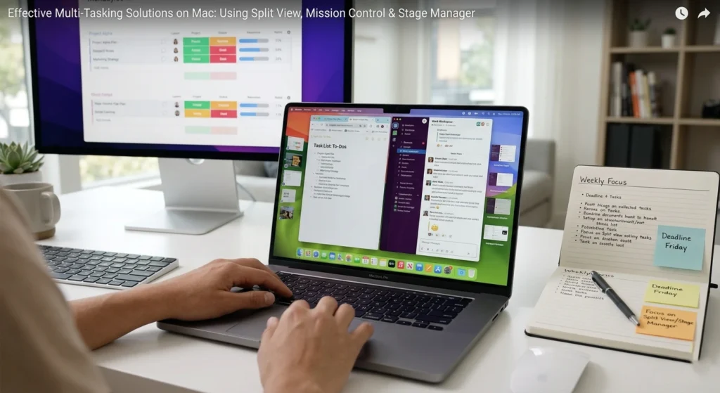 Managing Multiple Tasks Effectively on Your Mac