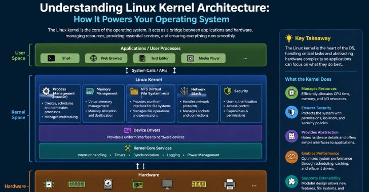 Understanding Linux Kernel Architecture How It Powers Your Operating System
