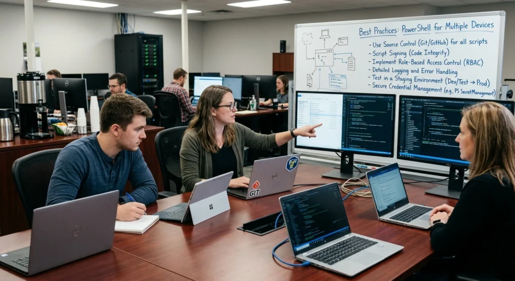 Best Practices for Using PowerShell Scripts on Multiple Devices