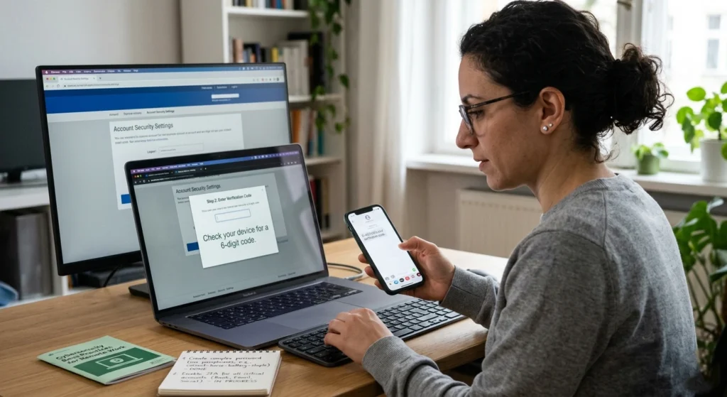 Create Strong Passwords and Enable Two-Factor Authentication