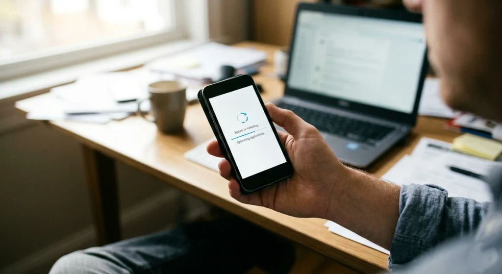 Free Up RAM by Restarting Your Phone Regularly