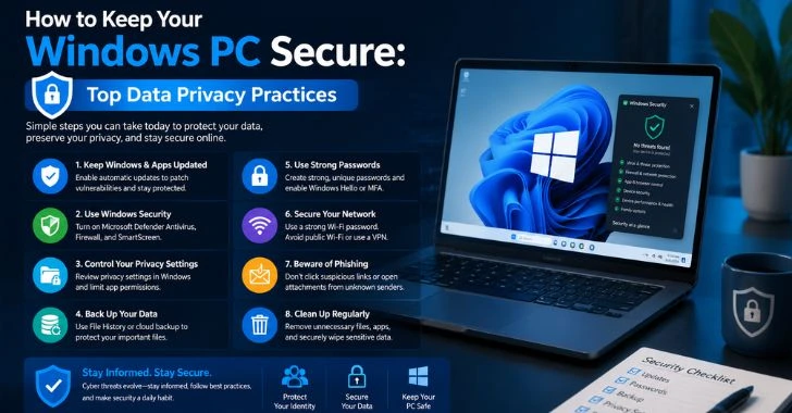 How to Keep Your Windows PC Secure Top Data Privacy Practices