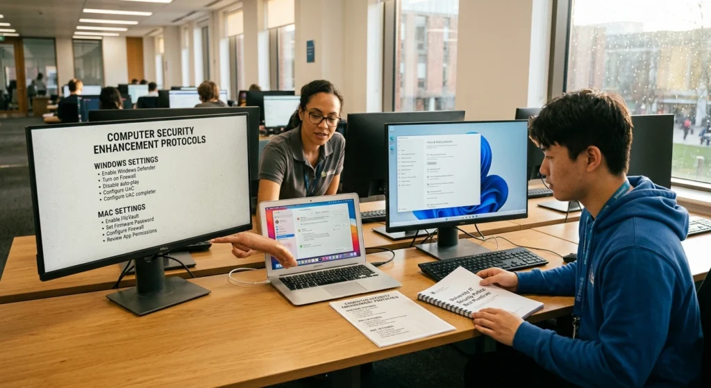 Improve Security Settings on Windows and Mac Computers