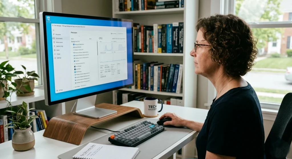 Manage Background Apps and System Resources
